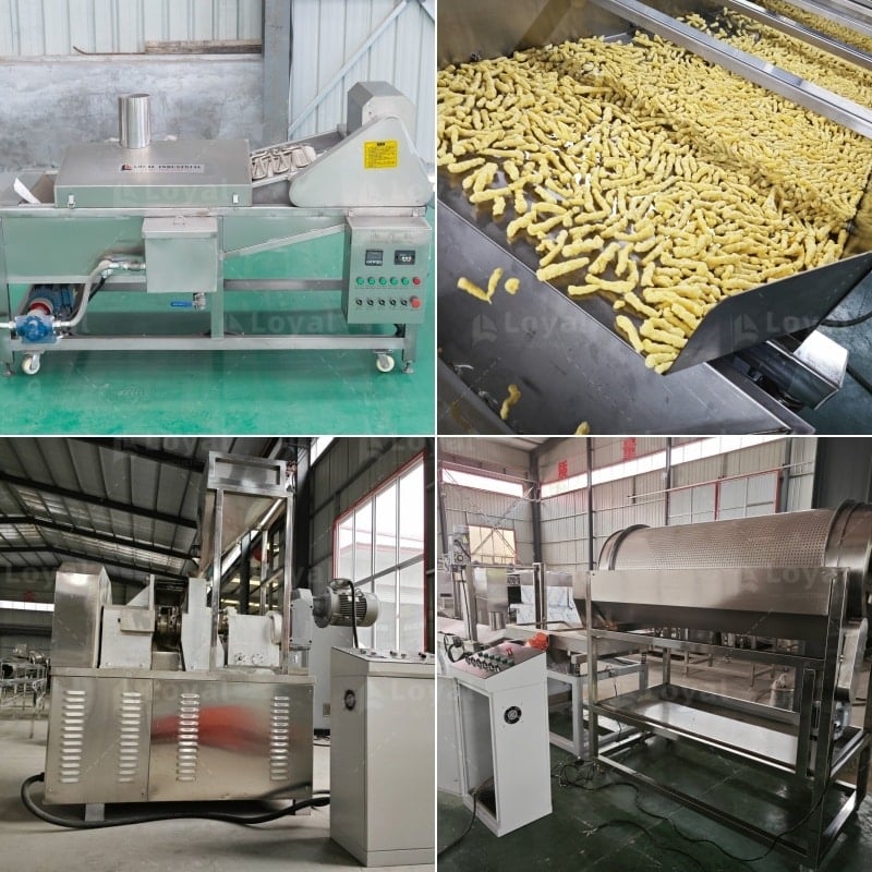 Kurkure Manufacturing Machine