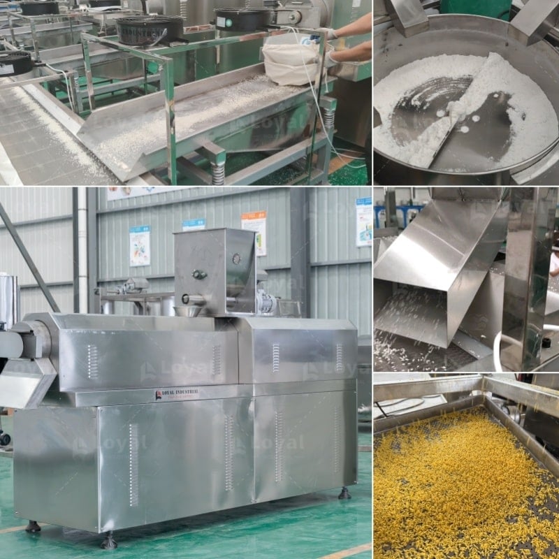 Nutritional Rice Artificial Rice Production Line