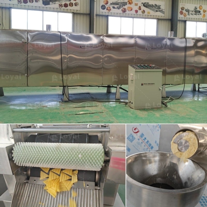 Triangle Slice Doritos Corn Pancake Production Line
