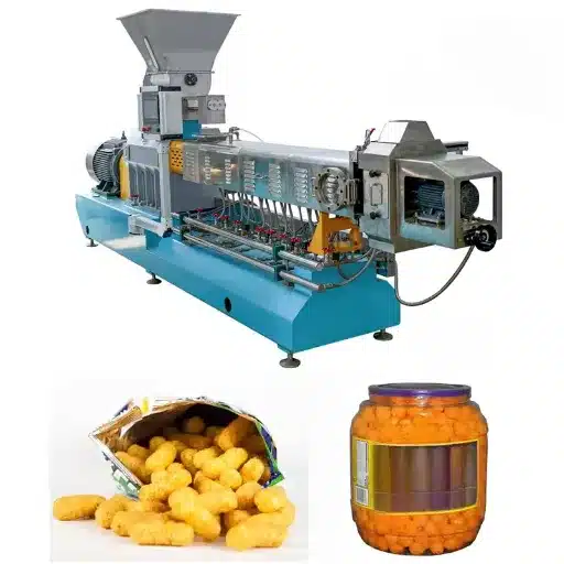 Components of a Puffed Snack Production Line