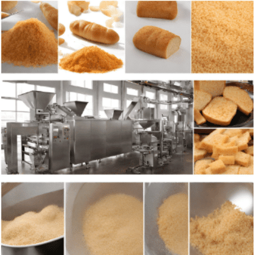 Bread Crumb Production Line and Bread Crumbs Processing