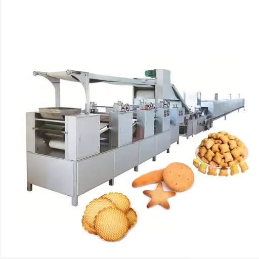 Stages of Biscuit Production Automation