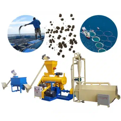 Process of Fish Feed Pellet Production