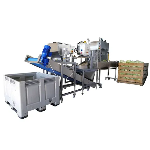 Key Components of a Vegetable Processing Line