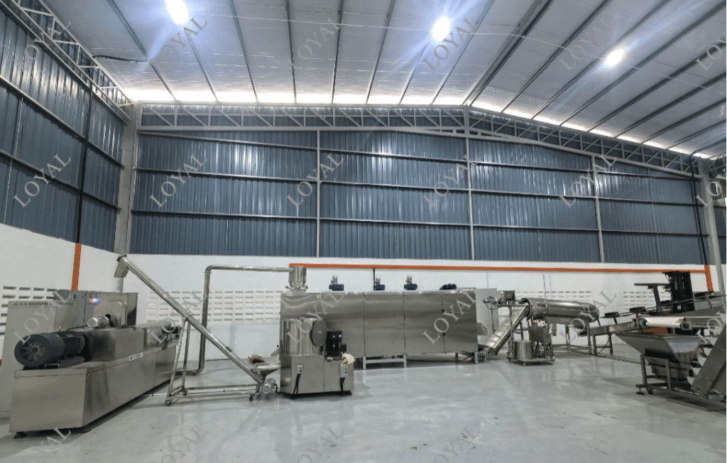 puffed food production line