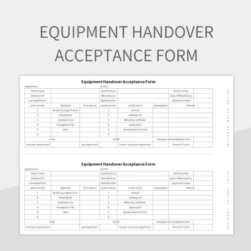 Agree the handover scope before delivery