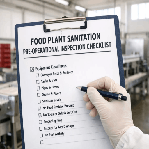 Food Machinery Factory Acceptance Test Checklist: Before Shipment